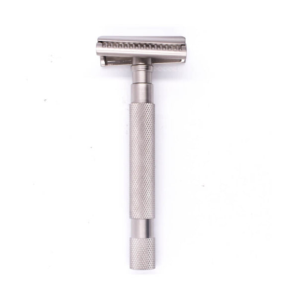 Parker 55SL-SC Semi Slant Safety Razor - Satin Chrome-Parker-ItalianBarber