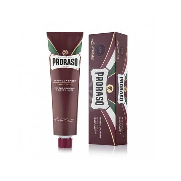(Red Tube) Proraso Shaving Cream - Sandalwood and Shea Butter - For Tough Beards-Proraso-ItalianBarber