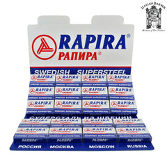 100 Tiger Platinum Double Edge Safety Razor Blades, 20 packs of 5 (100 –  ItalianBarber
