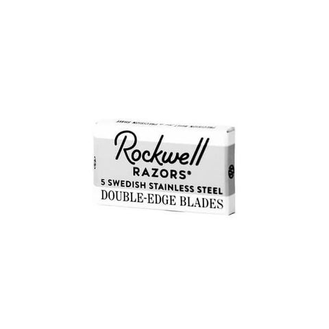 5 Rockwell Double Edge Razor Blades, 1 pack of 5(5 blades)-Rockwell Razors-ItalianBarber