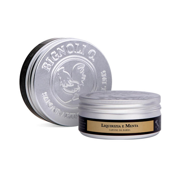 Saponificio Bignoli Shaving Cream - Liquirizia e Menta-Saponificio Bignoli-ItalianBarber