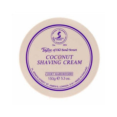 Taylor of Old Bond Street Shaving Cream Bowl, Coconut 150g-Taylor of Old Bond Street-ItalianBarber