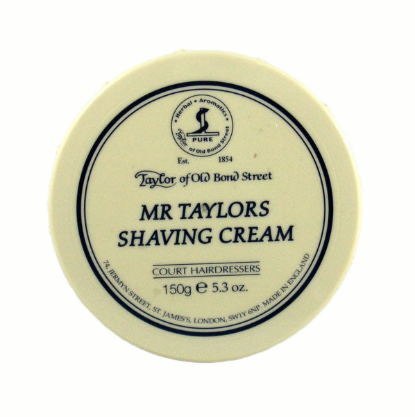Taylor of Old Bond Street Shaving Cream Bowl, Mr. Taylor 150g-Taylor of Old Bond Street-ItalianBarber