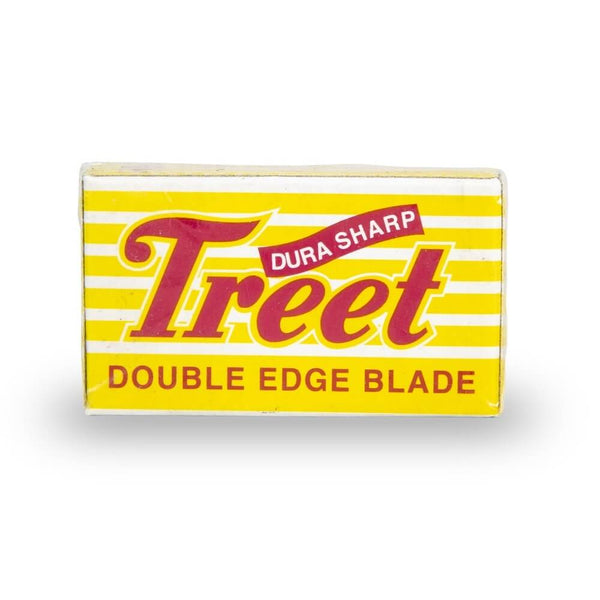 100 Treet Dura Sharp Double Edge Blades, 10 packs of 10 (100 blades)-Treet-ItalianBarber