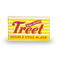 100 Treet Dura Sharp Double Edge Blades, 10 packs of 10 (100 blades)-Treet-ItalianBarber