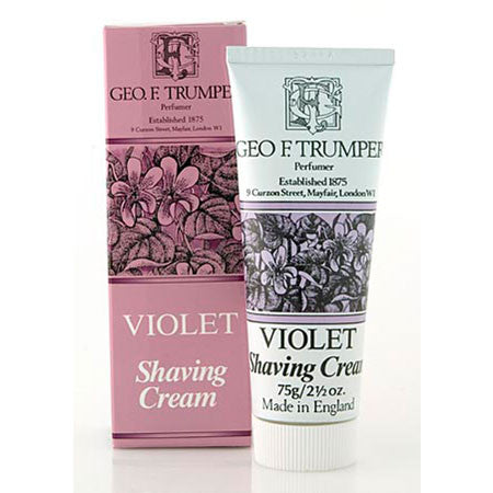 Geo F Trumper Violet Soft Shaving Cream Travel Tube 75g-Geo F Trumper-ItalianBarber